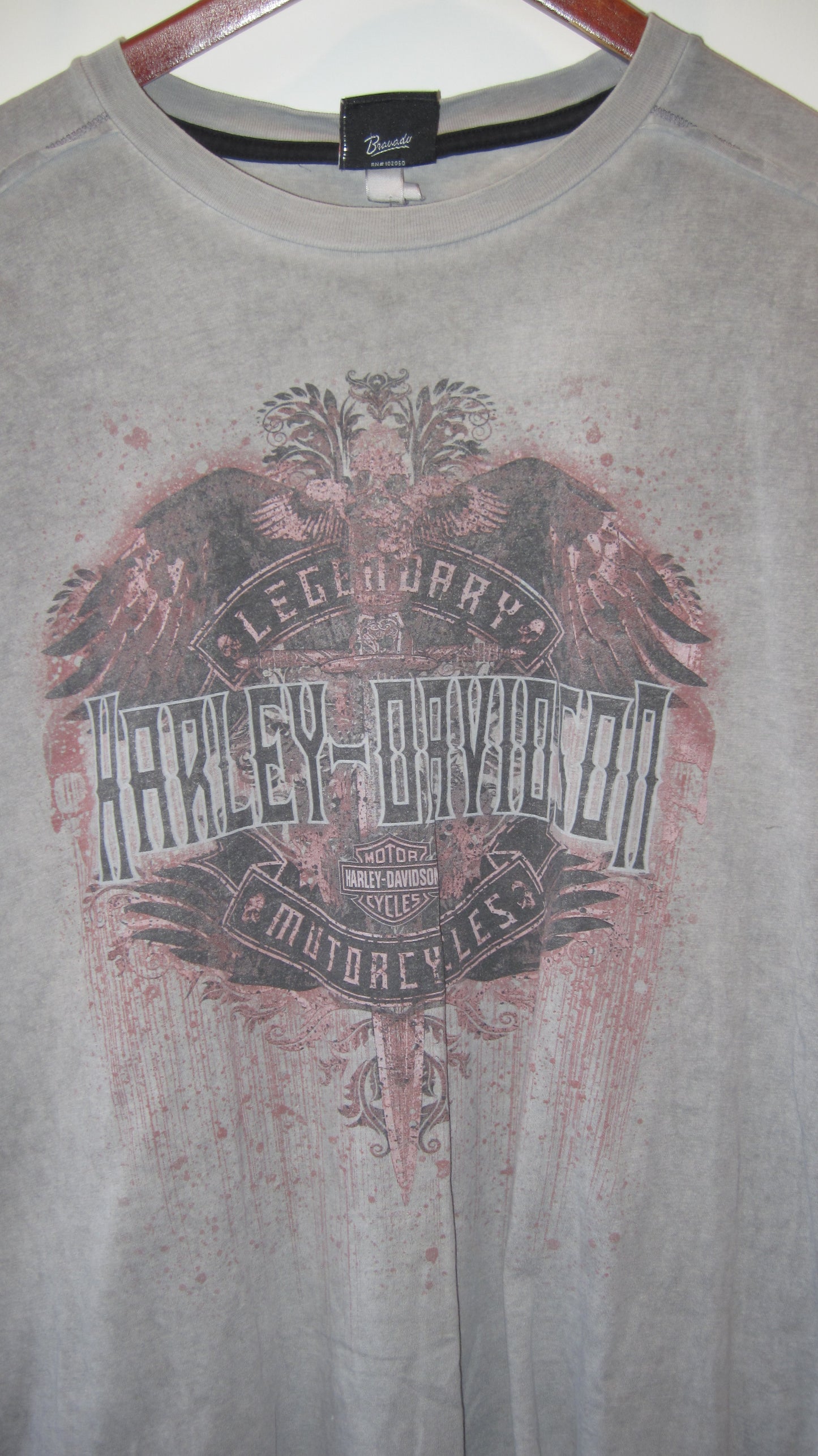 Harley Davidson Grunge Tee