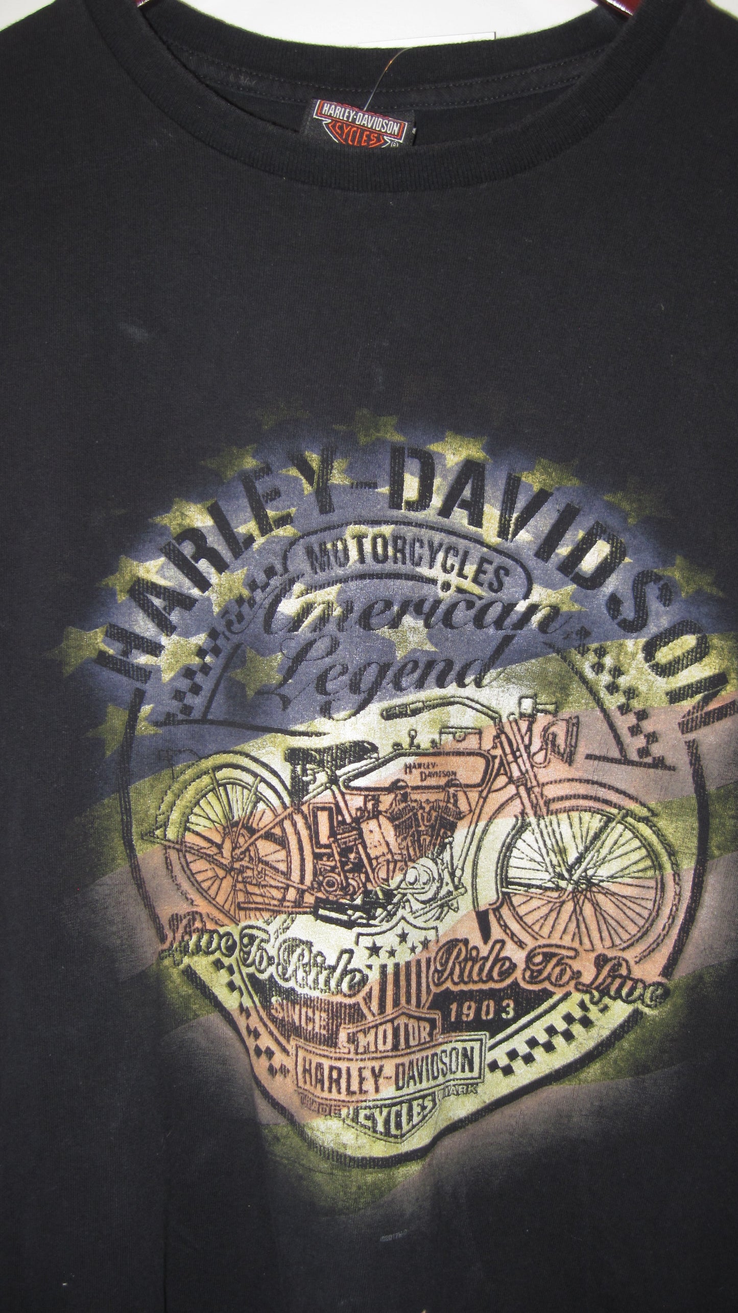 Harley Davidson Retro Bike Tee