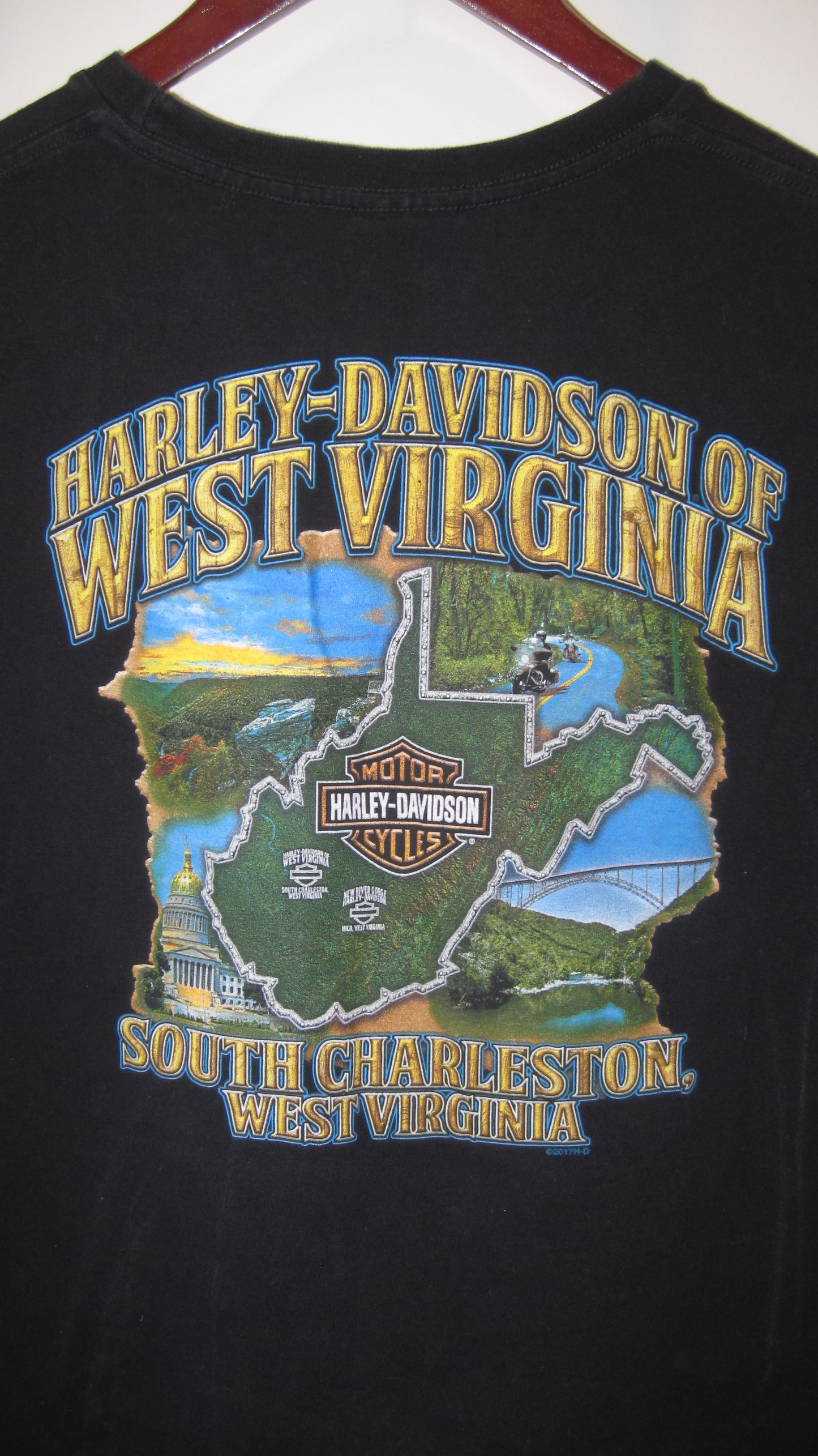 Harley Davidson Retro Bike Tee