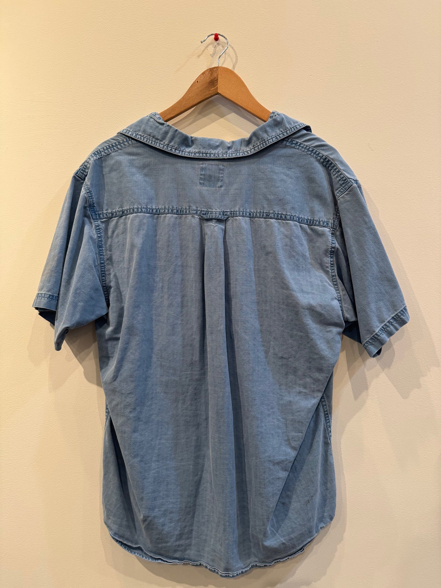 Size L | Red Head Denim Button Up