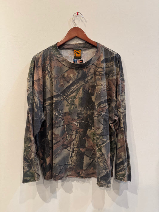 Trail Crest Long Sleeve Camo Tee