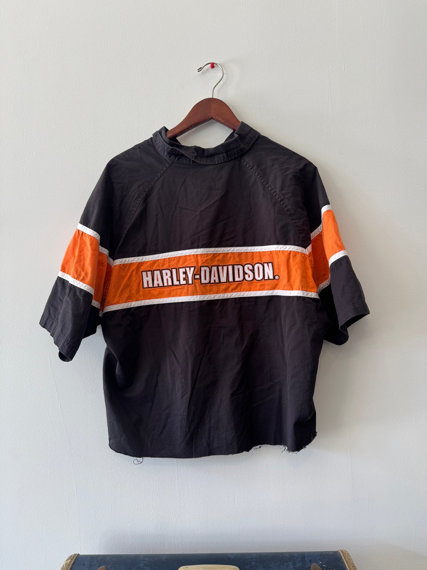 Harley Davidson Racing Button Down
