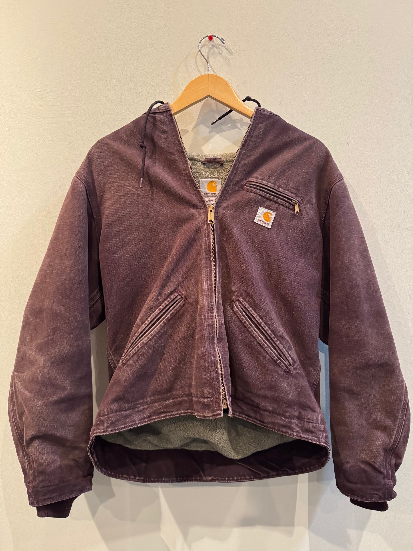 Size L | Carhartt Detroit Style Plum Jacket