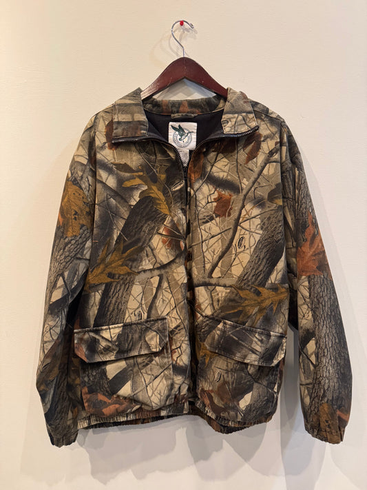 Camo Zip Up Jacket