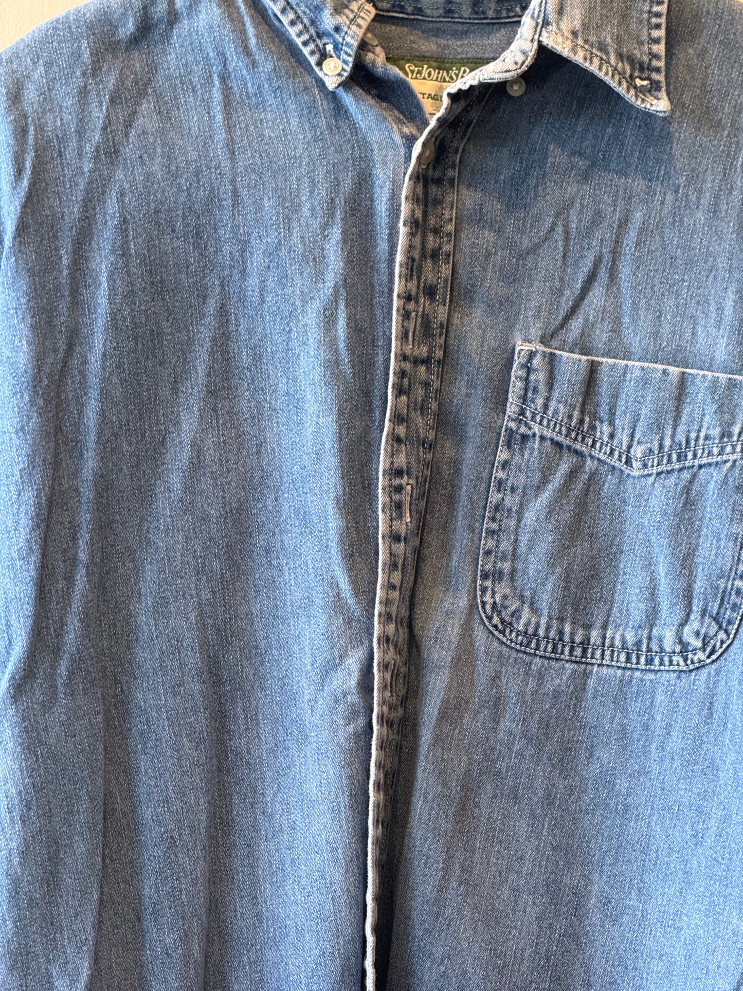 St John's Bay Denim Shirt