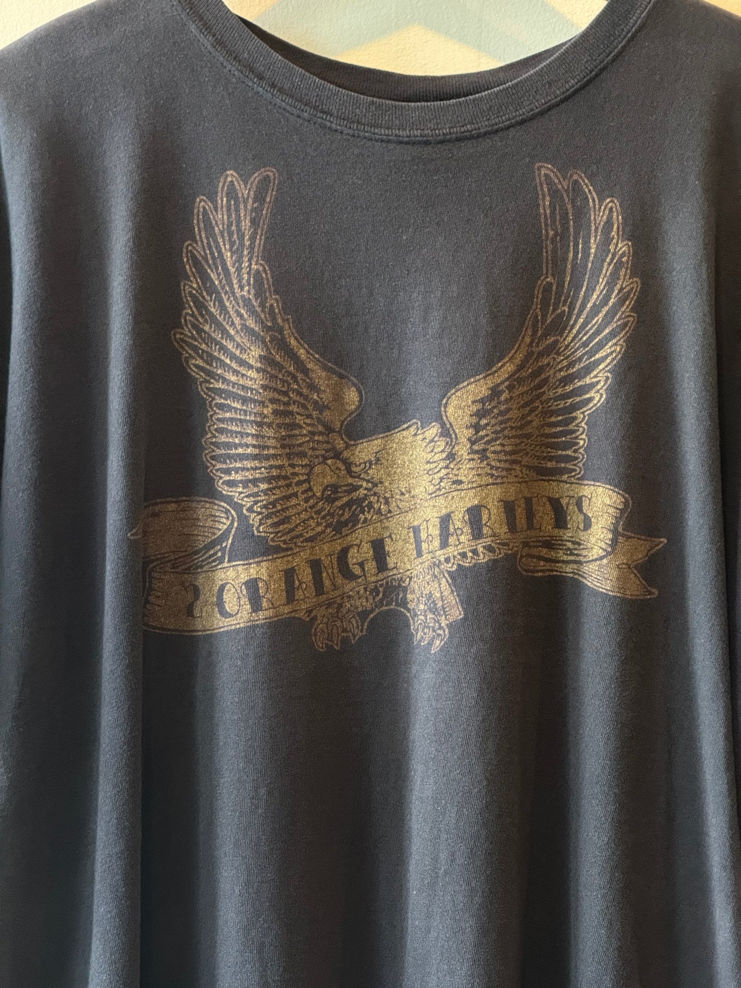 2 Orange Harleys Tee