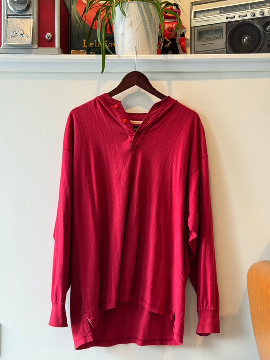 Britches Red Long Sleeve Tee