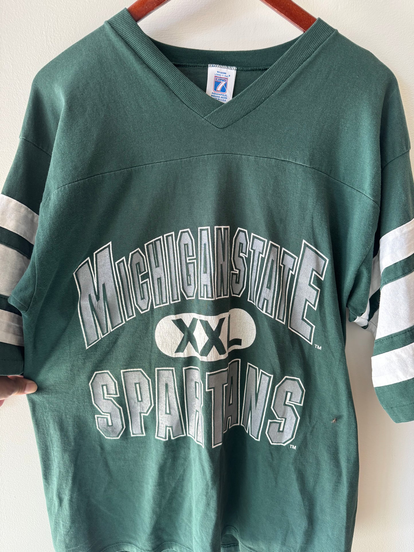 Michigan State Spartans jersey tee