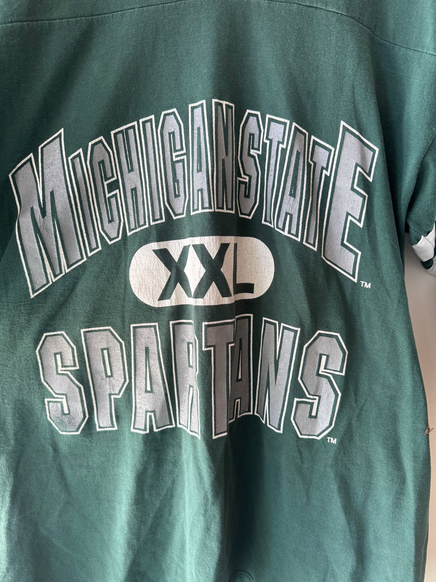 Michigan State Spartans jersey tee