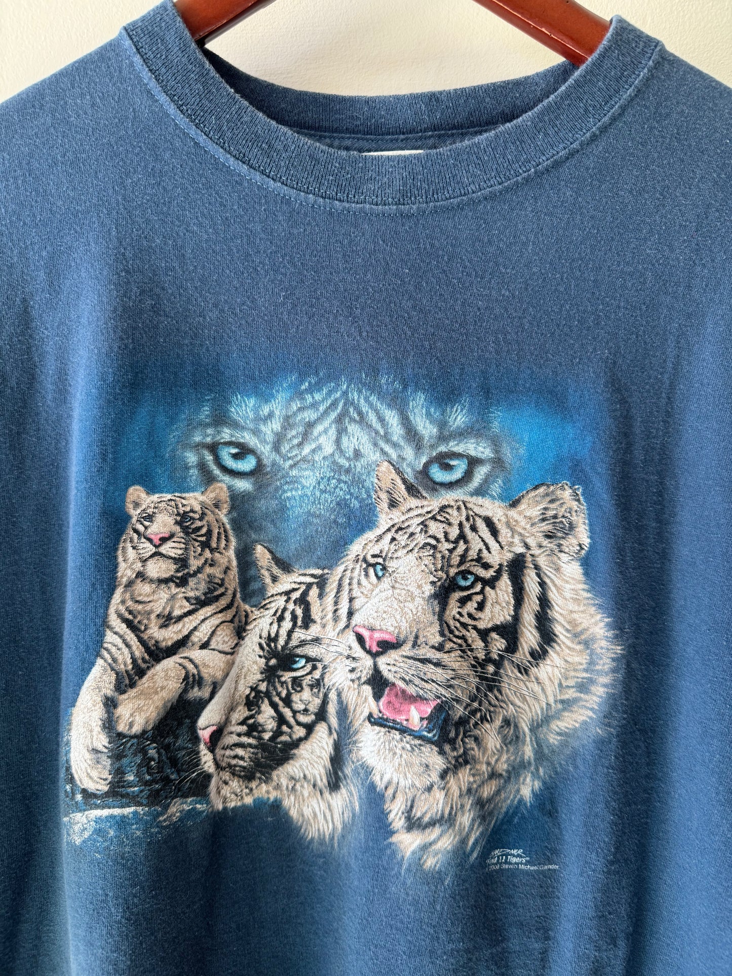 White Tiger Nature Tee
