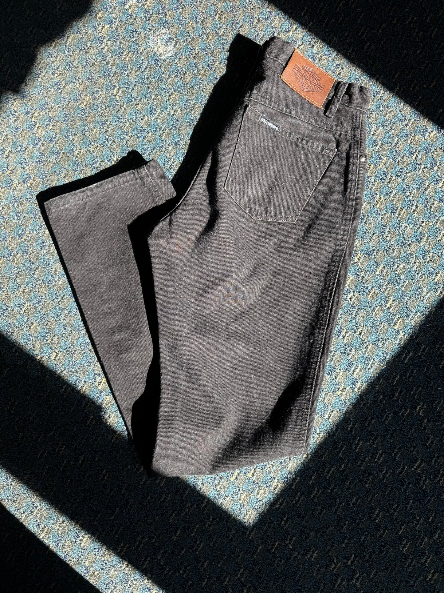 Harley Davidson Black Jeans