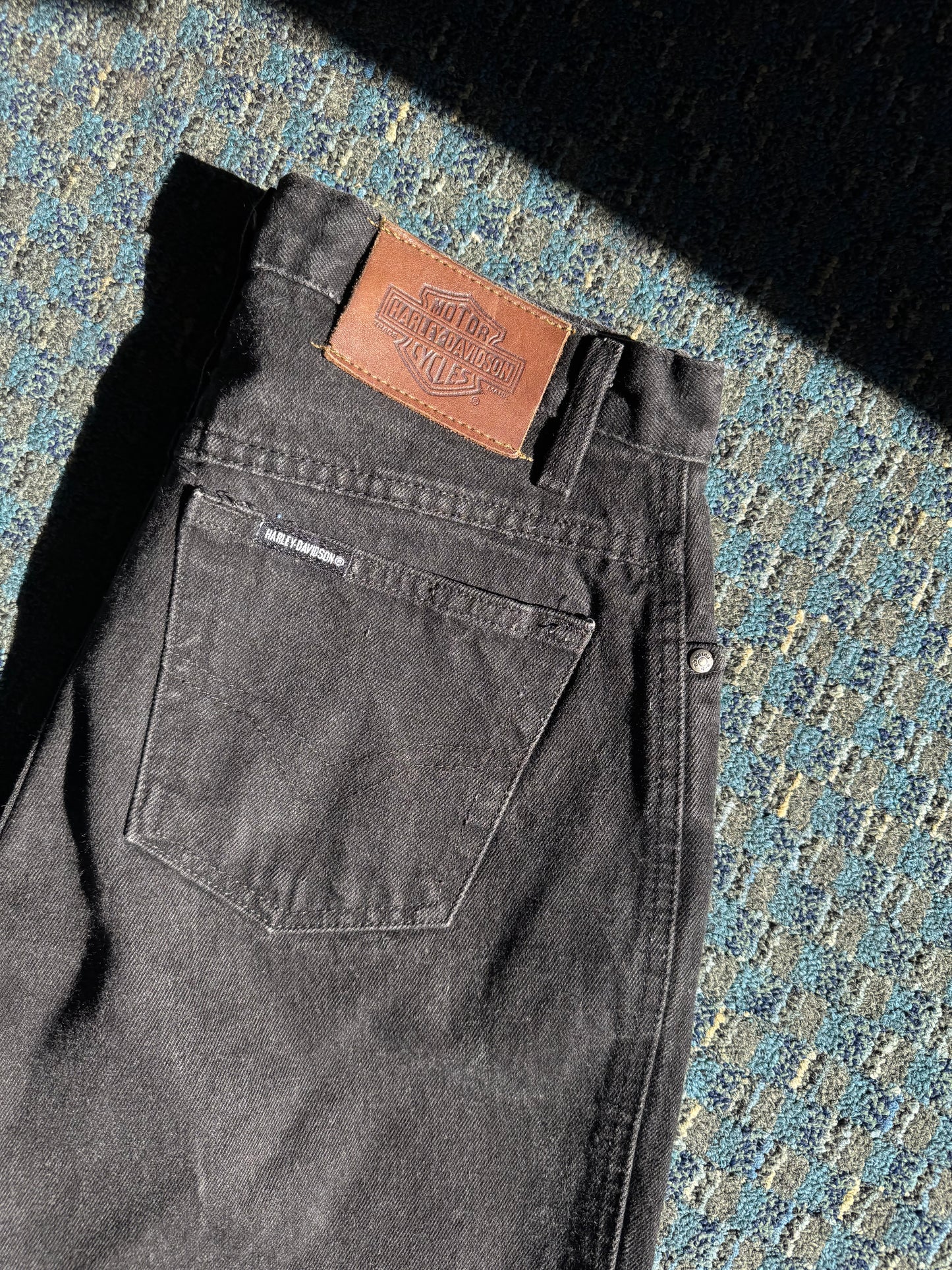 Harley Davidson Black Jeans