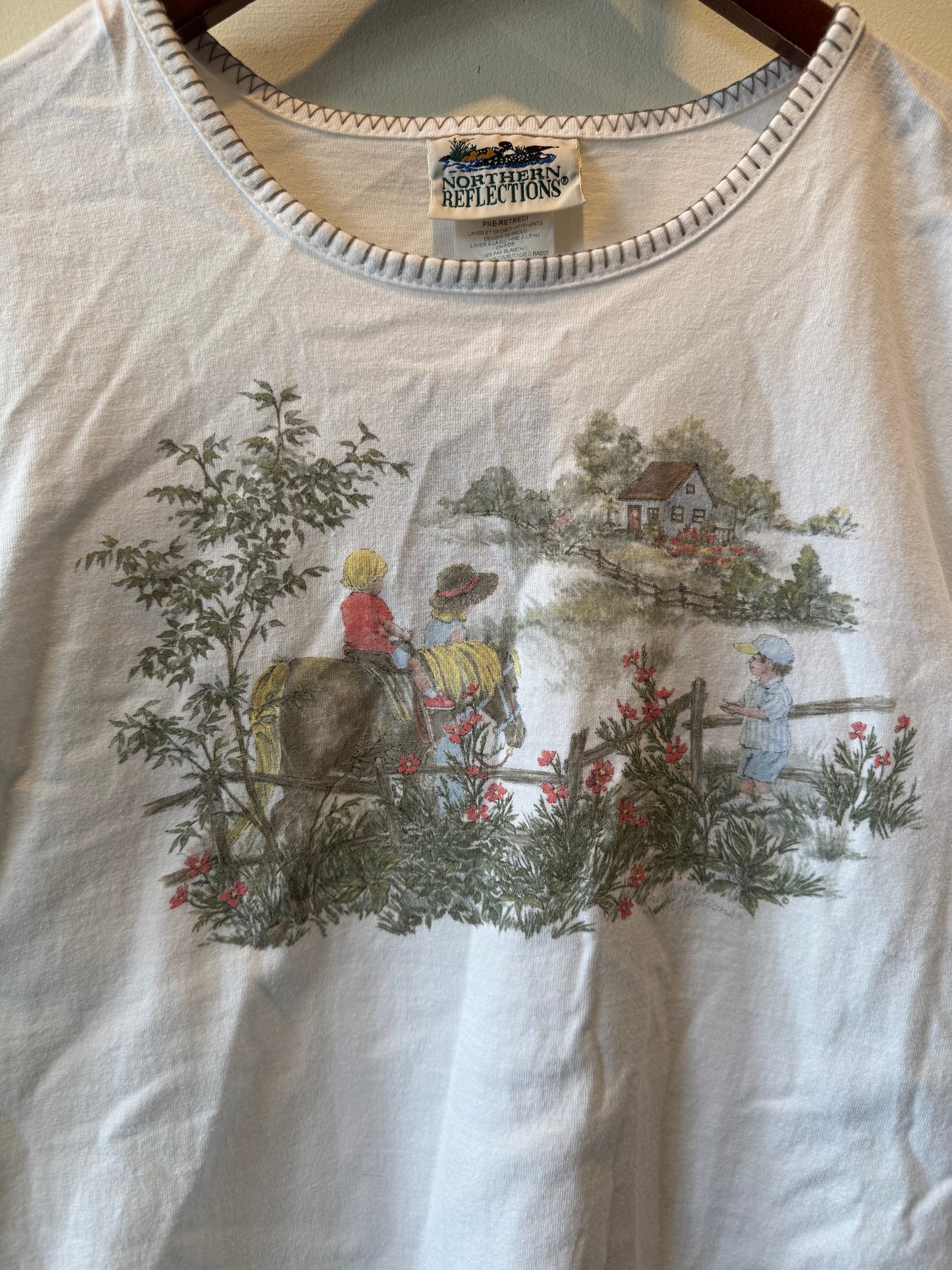 Size M | Northern Reflections Horse Scenic Tee