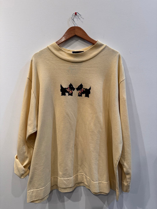2 Dogs Kissing Turtleneck