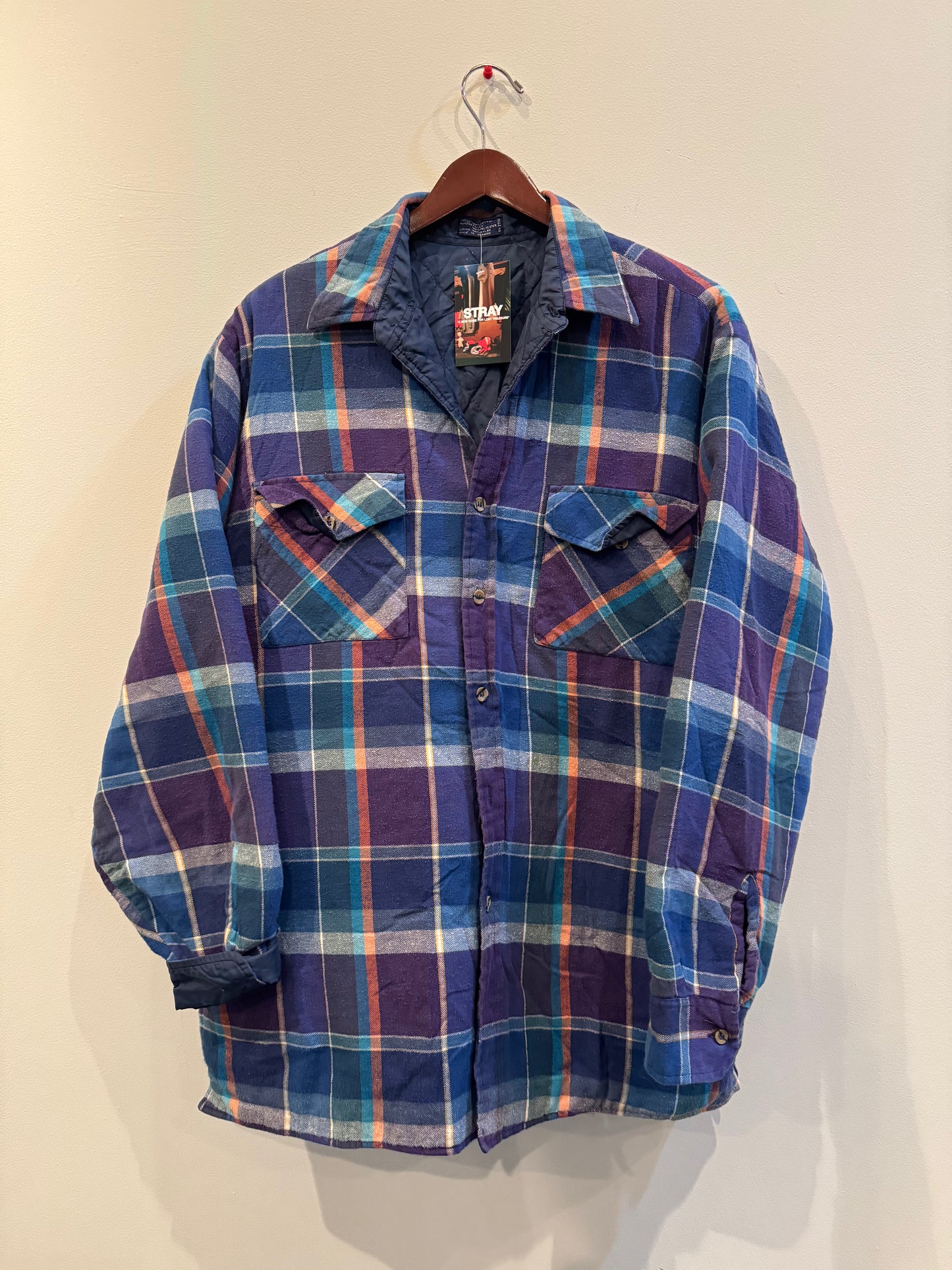 Size L | Purple Flannel Jacket