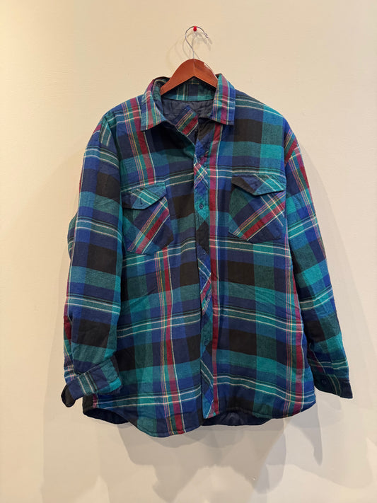 Blue Flannel Jacket