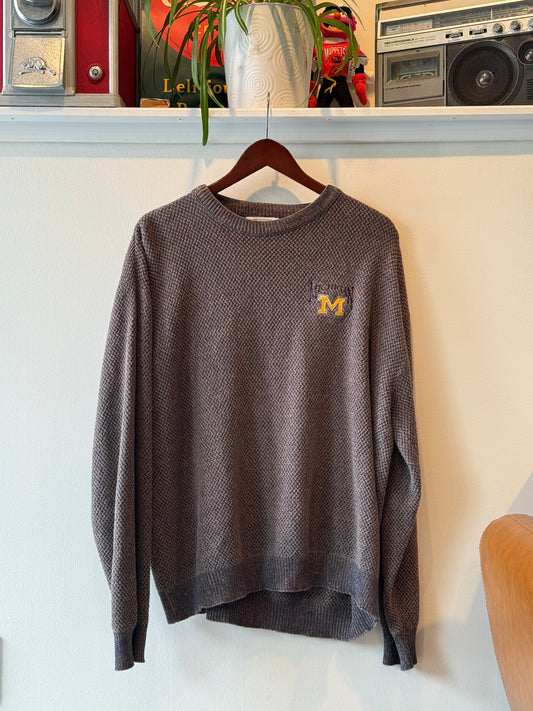 Size L | Michigan University Crewneck