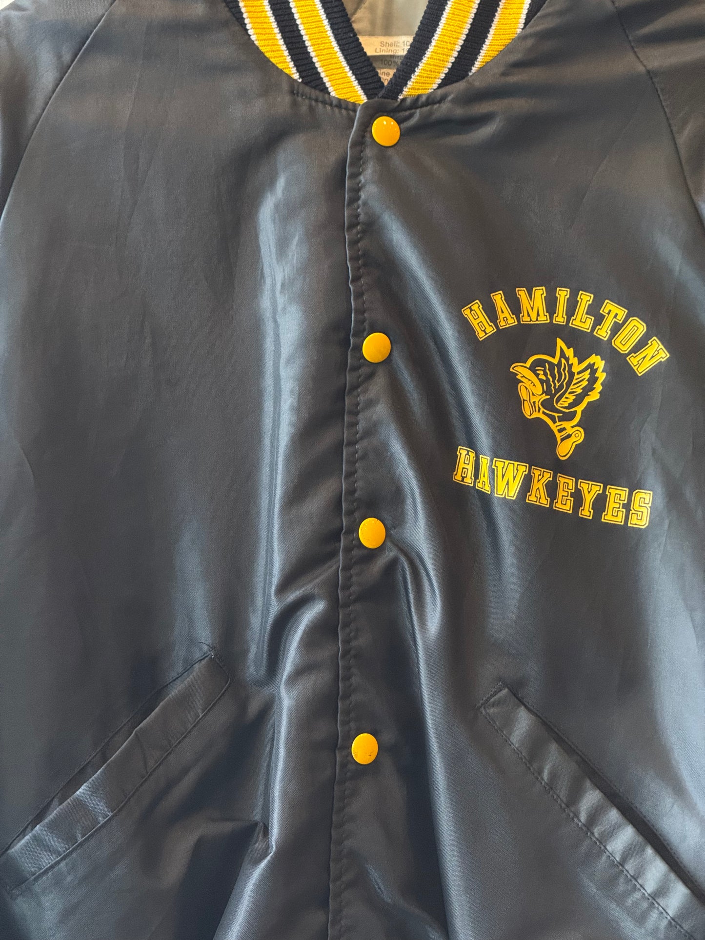 Size L | Hamilton Hawkeyes Varsity Jacket