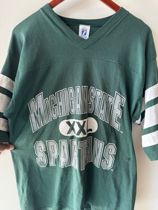 Size XL | Michigan State Spartans jersey tee