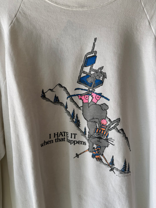 1980's Ski Graphic Crewneck