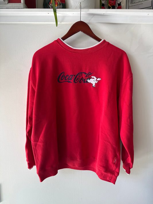 Coca-Cola polar bear crewneck